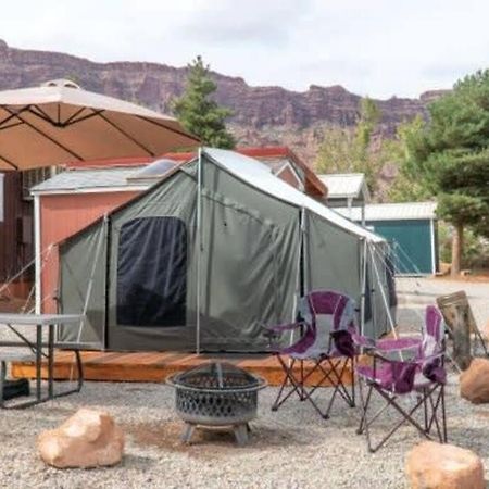 Moab Rv Resort Glamping Setup Tent In Rv Park #4 Ok-T4 מראה חיצוני תמונה